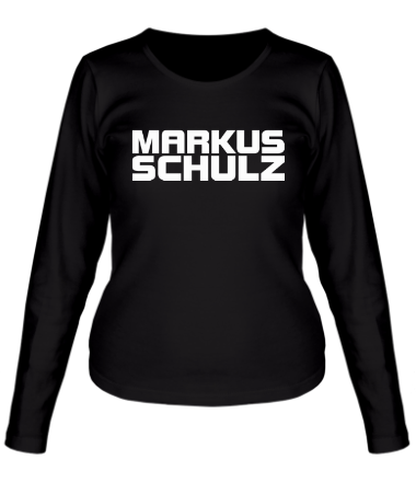 Женская футболка длинный рукав Markus Schulz