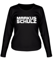 Женская футболка длинный рукав Markus Schulz фото