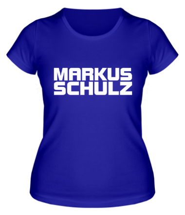 Женская футболка Markus Schulz