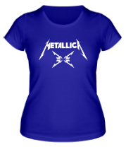 Женская футболка Metallica (4M logo) фото