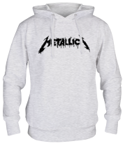 Толстовка худи Metallica painted logo фото