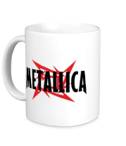 Кружка Логотип группы Metallica фото