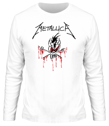 Мужская футболка длинный рукав Metallica - Scary Guy
