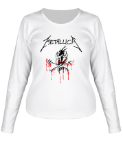 Женская футболка длинный рукав Metallica - Scary Guy фото