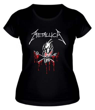 Женская футболка Metallica - Scary Guy
