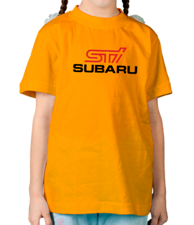 Детская футболка Subaru STI