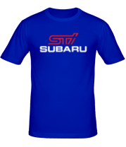 Мужская футболка Subaru STI фото