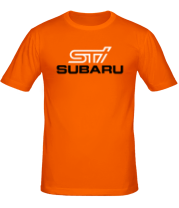 Мужская футболка Subaru STI фото