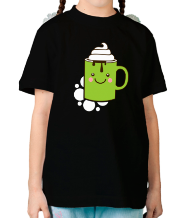 Детская футболка Кофе со сливками