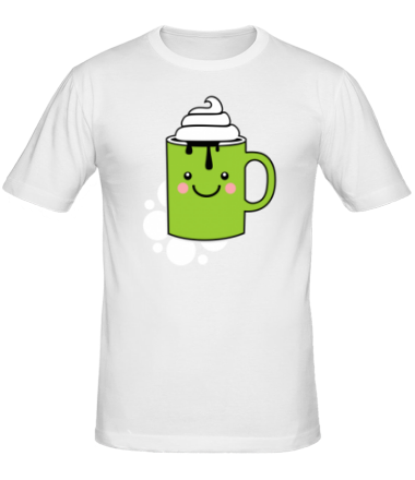 Мужская футболка Кофе со сливками