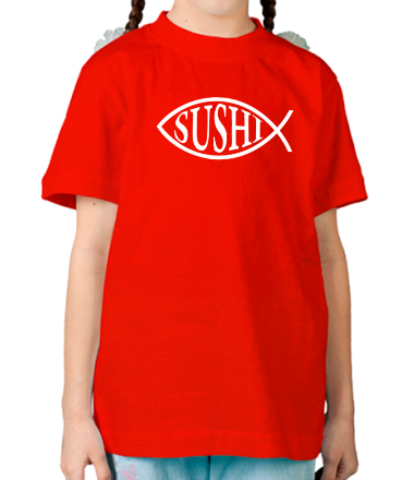 Детская футболка Sushi