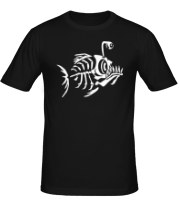 Мужская футболка Скелет глубоководной рыбы фото