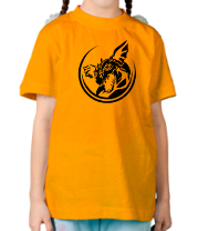 Детская футболка Злой дракон фото