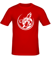 Мужская футболка Злой дракон фото