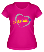 Женская футболка Tecktonik