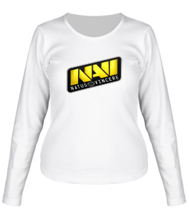Женская футболка длинный рукав Na'Vi