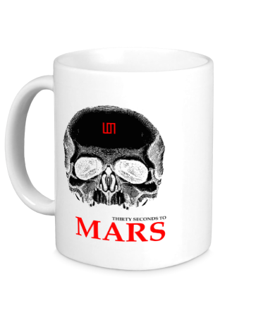 Кружка 30 second to mars (skull)