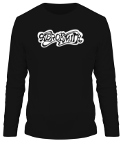 Мужская футболка длинный рукав Aerosmith (painted logo) фото