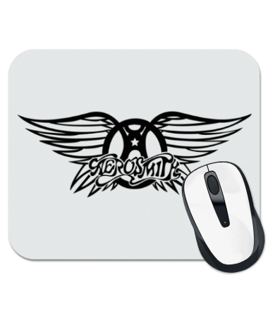 Коврик для мыши Aerosmith logo