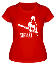Женская футболка Nirvana фото