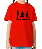 Детская футболка Rock forever фото