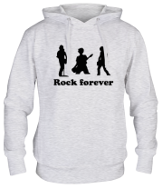 Толстовка худи Rock forever фото