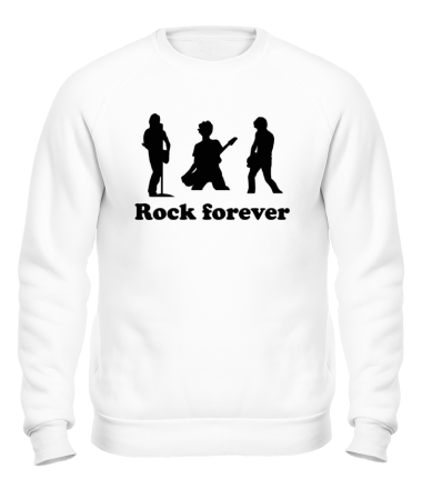 Толстовка без капюшона Rock forever