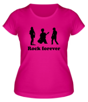 Женская футболка Rock forever фото