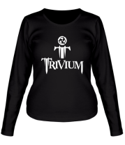 Женская футболка длинный рукав Trivium фото