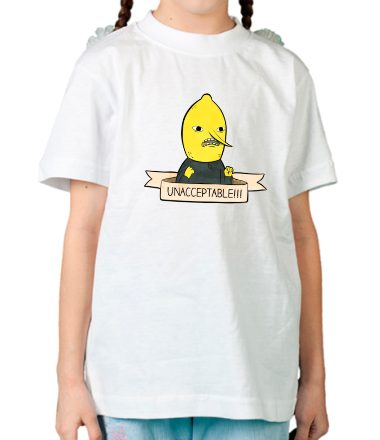 Детская футболка Lemongrab!