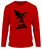 Мужская футболка длинный рукав Black Sabbath Logo фото