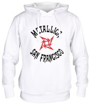 Толстовка худи Metallica (San Francisco) фото