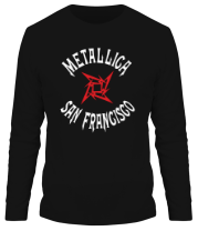 Мужская футболка длинный рукав Metallica (San Francisco) фото