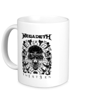 Кружка Megadeth - thirteen
