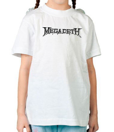 Детская футболка Megadeth