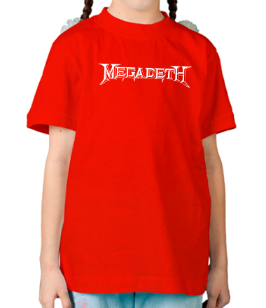 Детская футболка Megadeth