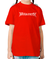 Детская футболка Megadeth фото