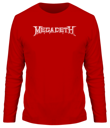 Мужская футболка длинный рукав Megadeth