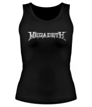 Женская майка борцовка Megadeth фото
