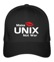 Бейсболка Make unix, not war фото