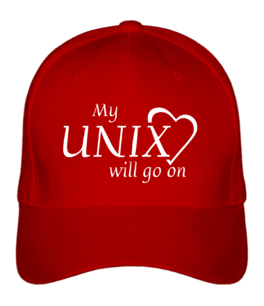 Бейсболка My Unix will go on