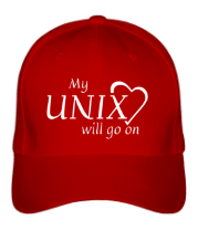 Бейсболка My Unix will go on фото