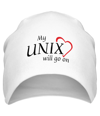 Шапка My Unix will go on