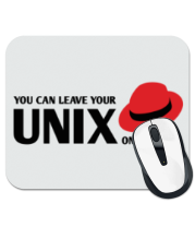 Коврик для мыши You can leave your Unix on фото