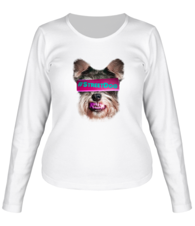 Женская футболка длинный рукав Street Dog