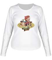 Женская футболка длинный рукав Mable and Dipper