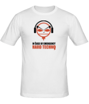 Мужская футболка Hard Techno фото