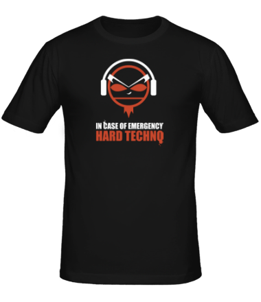 Мужская футболка Hard Techno
