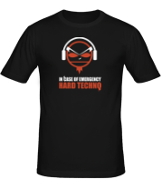 Мужская футболка Hard Techno фото