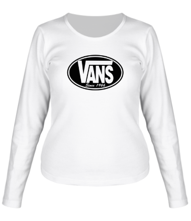 Женская футболка длинный рукав Vans Since 1966